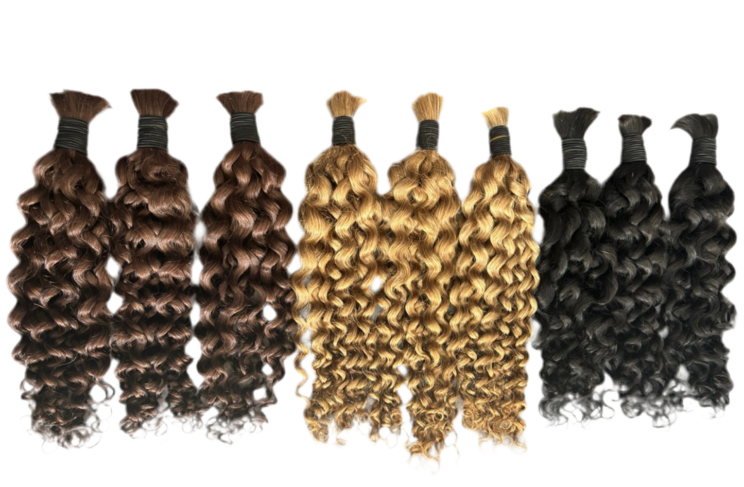 Bulk hair for braiding